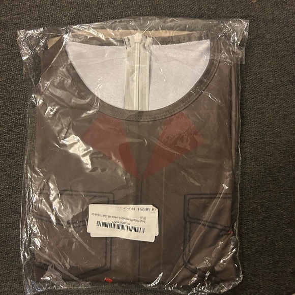 Kids👦🏻Michael Scary Killer Jumpsuit Costume w Zombie🧟♂️Mask👺Knife🔪Sz 7-8Y - Picture 5 of 9